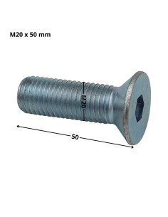 Metalen schroeven FHC verzonken kop met zeskant print...