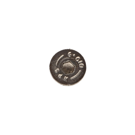 1 x Metalen schroeven FHC verzonken kop met zeskant print sleutel van 5 M8X30 volledige draad klasse 10.9 Nikkelstaal