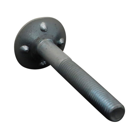 1 x Schroeven PLAN gefreesde kop BREED 10X80 4ERGOTZG RAL7044