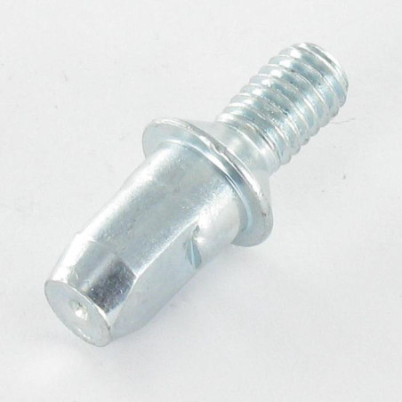 1 x PION CASSETTE 11X25 bedraad op M6X9 Wit verzinkt staal