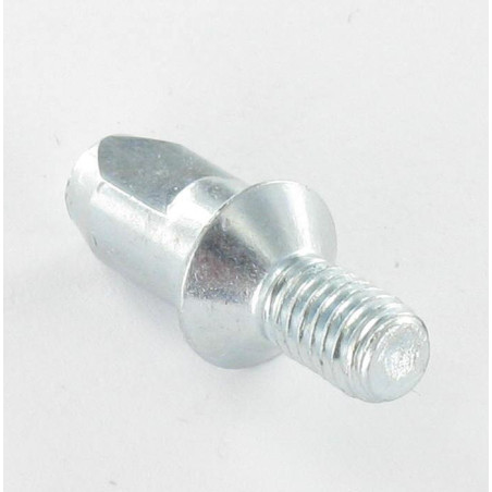 1 x PION CASSETTE 11X25 bedraad op M6X9 Wit verzinkt staal