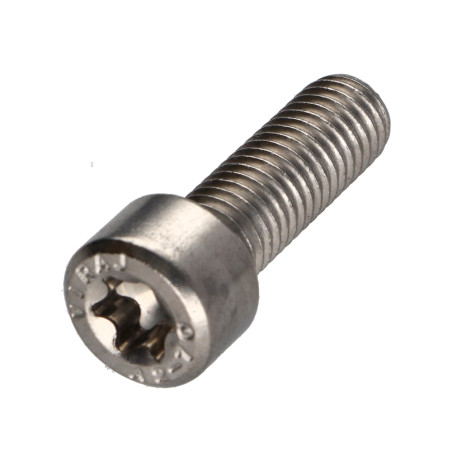 1 x Metalen schroeven cilindrische kop TORX T50 RVS A2 M10X40 volledige draad