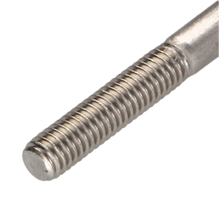 1 x Metalen schroeven cilindrische kop TORX T45 RVS A2 M8X35 bedraad op 25