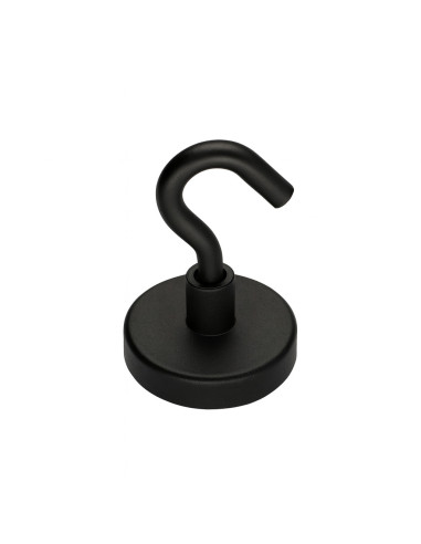 1 x Haak magnetisch diameter 25 Zwart...