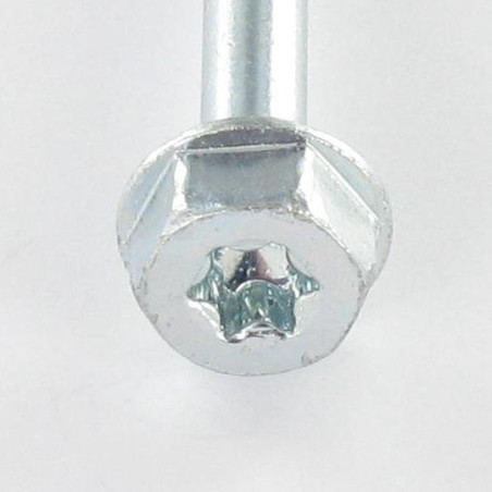 1 x Frameschroef TEKOR zeskantkop TH anti-splijtpunt type 17 cut 8X140 bedraad op 80 TORX T40 Zing cr3 96 hbs roest vrij