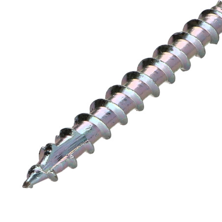 1 x Frameschroef TEKOR zeskantkop TH anti-splijtpunt type 17 cut 10X280 bedraad op 80 TORX T40 Zing cr3 96 hbs roest vrij