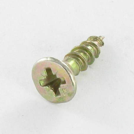 1 x Agglo houtschroeven VBA3 gefreesde kop Pozi 3,5X17 Bichromaat