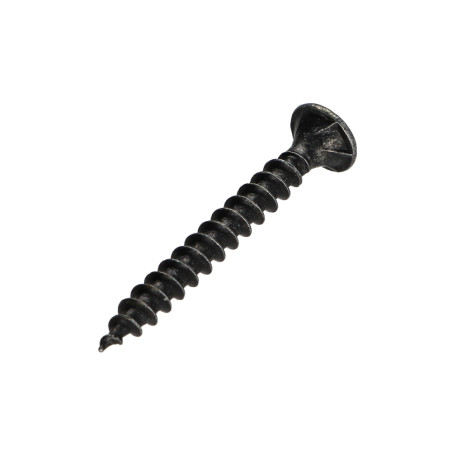 1 x Agglo houtschroeven VBA3 gefreesde kop Pozi 4,5X45 Zwart gegalvaniseerd staal