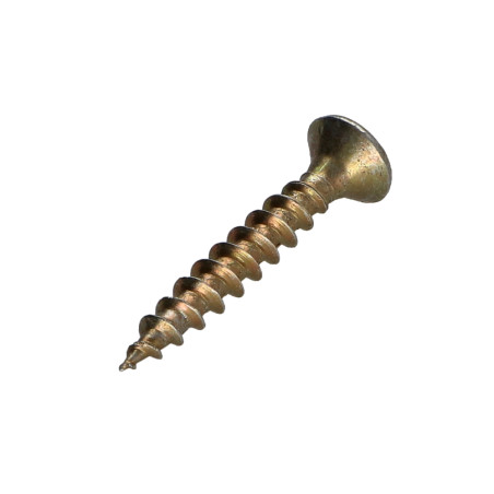 1 x Agglo houtschroeven VBA3 gefreesde kop Pozi 5X45 Bichromaat