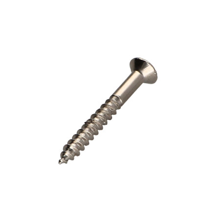 1 x Houtschroeven gefreesde kop Pozi PZ7 3,5X30 Nikkelstaal