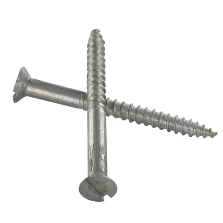 1 x Houtschroeven gefreesde kop Pozi PZ6 3X25 Ruw staal microschroeven