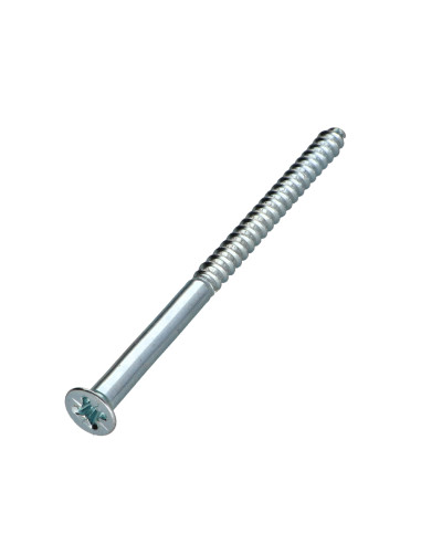 1 x Houtschroeven gefreesde kop Pozi PZ8 6X100...