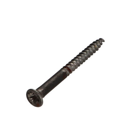 1 x Houtschroeven gefreesde kop Pozi PZ7 3,5X40 Ruw staal