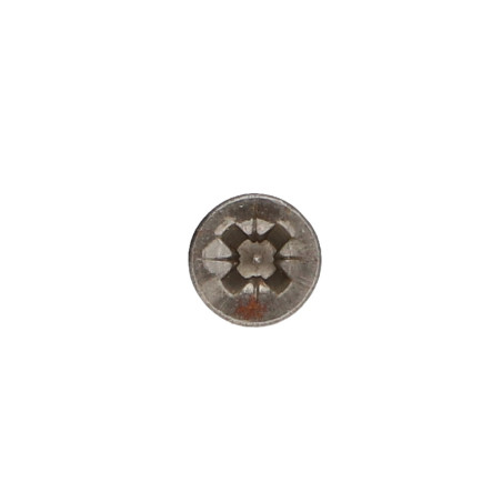 1 x Houtschroeven gefreesde kop Pozi PZ7 3,5X40 Ruw staal