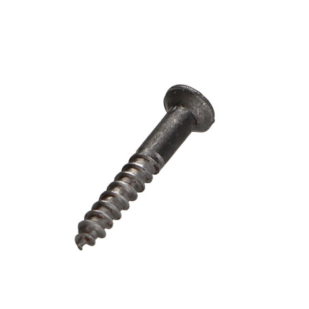 1 x Houtschroeven gefreesde kop Pozi PZ6 3X20 Ruw staal microschroeven