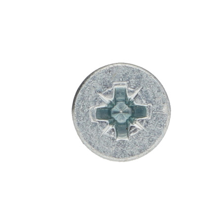 1 x Agglo houtschroeven PREMIUM gefreesde kop Pozi PZ7 5X60 Wit verzinkt staal