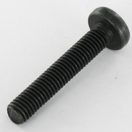 1 x Metalen schroeven bolkop TORX T40 M8X45 klasse 10.9 Ruw staal Zing nikkel zwart 480 hbs roest vrij rood - Zwart