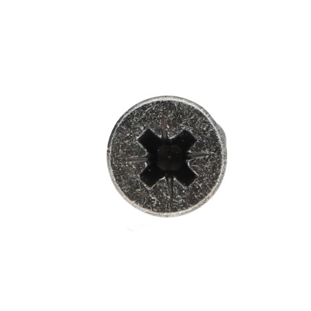 1 x Agglo houtschroeven PREMIUM gefreesde kop Pozi PZ7 4,5X45 Zwart gegalvaniseerd staal