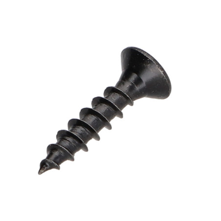 1 x Agglo houtschroeven PREMIUM gefreesde kop Pozi PZ7 4X20 Zwart gegalvaniseerd staal