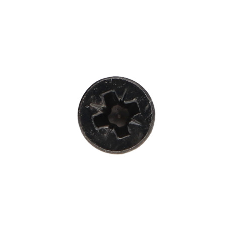 1 x Agglo houtschroeven PREMIUM gefreesde kop Pozi PZ7 4X20 Zwart gegalvaniseerd staal