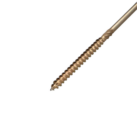 1 x Agglo houtschroeven VBA3 gefreesde kop Pozi 6X160 gedeeltelijke draad Bichromaat