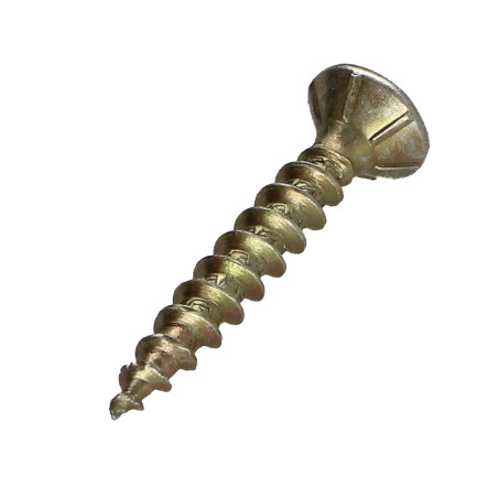 1 x Agglo houtschroeven VBA3 gefreesde kop kartel 4,5X30 TORX T20 Bichromaat