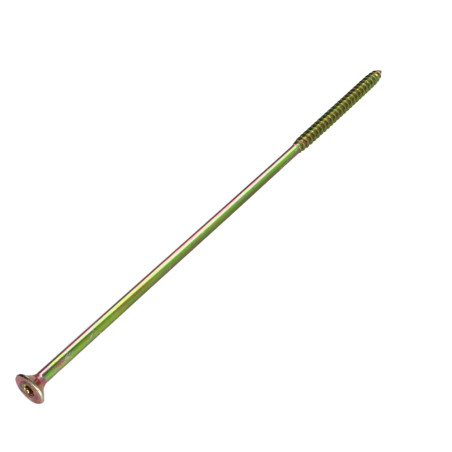 1 x Agglo houtschroeven VBA3 gefreesde kop kartel 6X220 bedraad op 84 TORX T30 Bichromaat