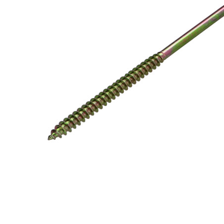 1 x Agglo houtschroeven VBA3 gefreesde kop kartel 6X220 bedraad op 84 TORX T30 Bichromaat