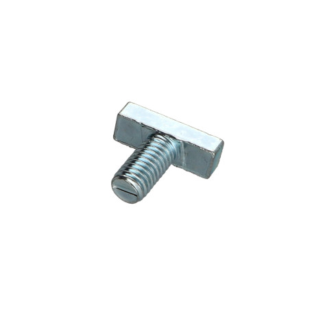 1 x Metalen schroeven hamerkop M8/15 9X25 Klasse 6.8 Wit verzinkt staal