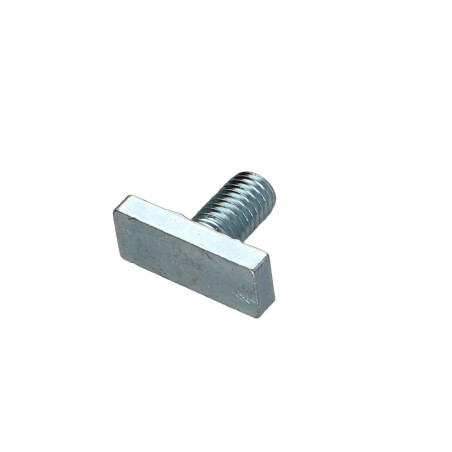 1 x Metalen schroeven hamerkop M8/15 9X25 Klasse 6.8 Wit verzinkt staal