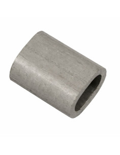 Krimphuls Aluminium voor kabel textielkern diameter 4.5...