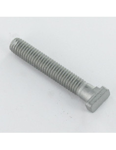 Schroeven KWARTAAL van RONDE 8X38 Ruw staal GEOMET 500B