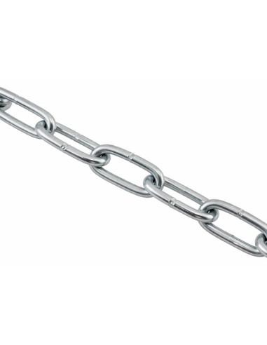 1 x M Ketting rechts LINK CRT 6 mm Wit verzinkt...
