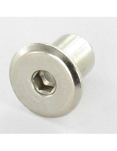 1 x Combifix bindmoer platte kop kopdiameter 15...