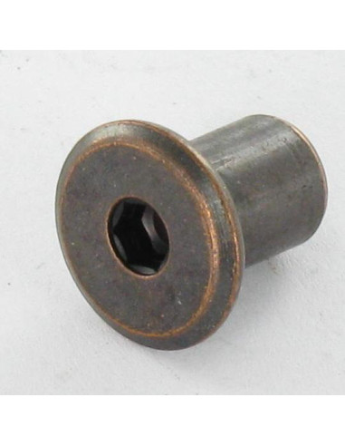 1 x Combifix bindmoer platte kop kopdiameter 15...