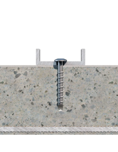 1 x Betonschroeven kop bollig TORX TORX T30...
