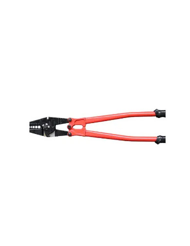 1 x Krimptang lengte 660 Ruw staal