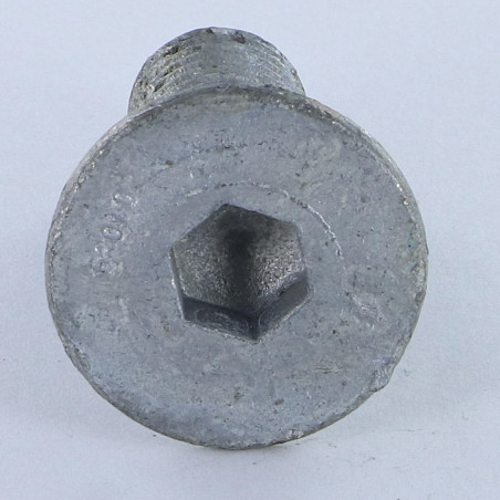 1 x Metalen schroeven FHC verzonken kop met zeskant print sleutel van 8 M12X35 Klasse 8.8 hoge corrosiebestendigheid