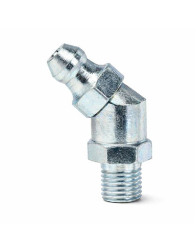 1 x Engraxador angular 45° vierkant M6 steek in...
