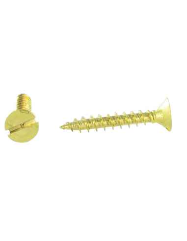 1 x Agglo houtschroeven gefreesde kop split 3,5...