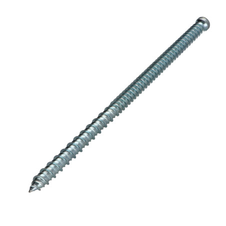 1 x Schroeven Beton cilindrische kop verlaagd 7,5X150 kopdiameter 8.5 TORX T30 Wit verzinkt staal