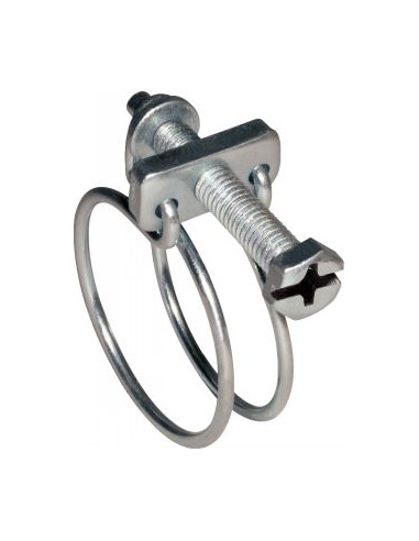 1 x Slangklem dubbele draad diameter 60 to 65...