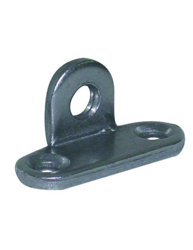 1 x Bevestigingslip met oog diameter 7 mm Ruw...