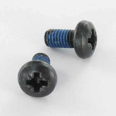 1 x Metalen schroeven bolvormige kopschroef Pozi PZ8 M6X12 Zwart gegalvaniseerd staal Remdraad