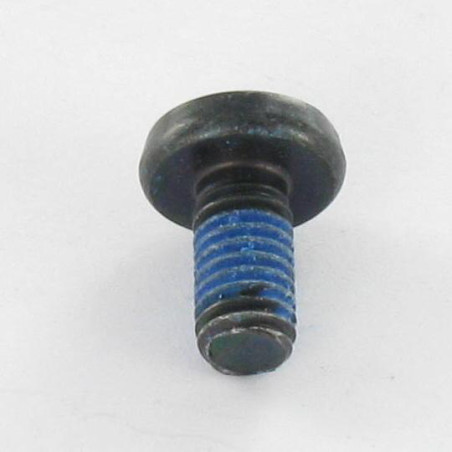 1 x Metalen schroeven bolvormige kopschroef Pozi PZ8 M6X12 Zwart gegalvaniseerd staal Remdraad