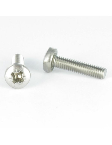 1 x Metalen schroeven bolvormige kopschroef...