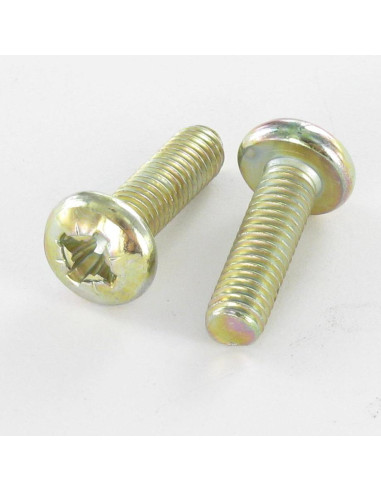 1 x Metalen schroeven bolvormige kopschroef...