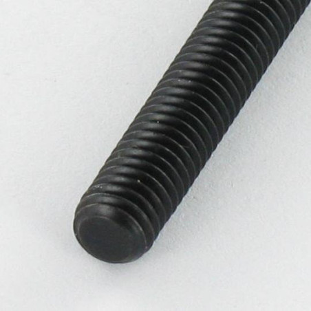1 x Metalen schroeven zonder kop zeshoekig hol sleutel van 4 M8X12 punt uiteinde Ruw staal