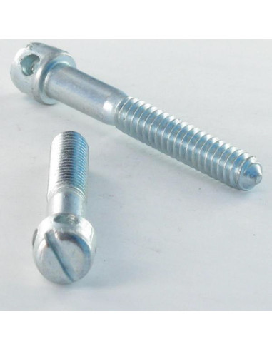 1 x Schroeven voor bedmontage Wit verzinkt...