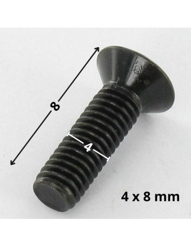 1 x Metalen schroeven gefreesde kop Pozi PZ7...
